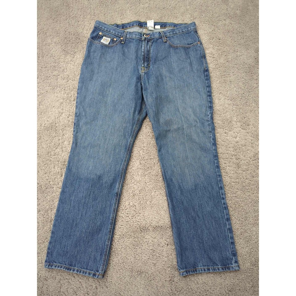 Cinch Jeans Mens 40x32 Blue Denim Straight Leg 100% Cotton Made in Mexico